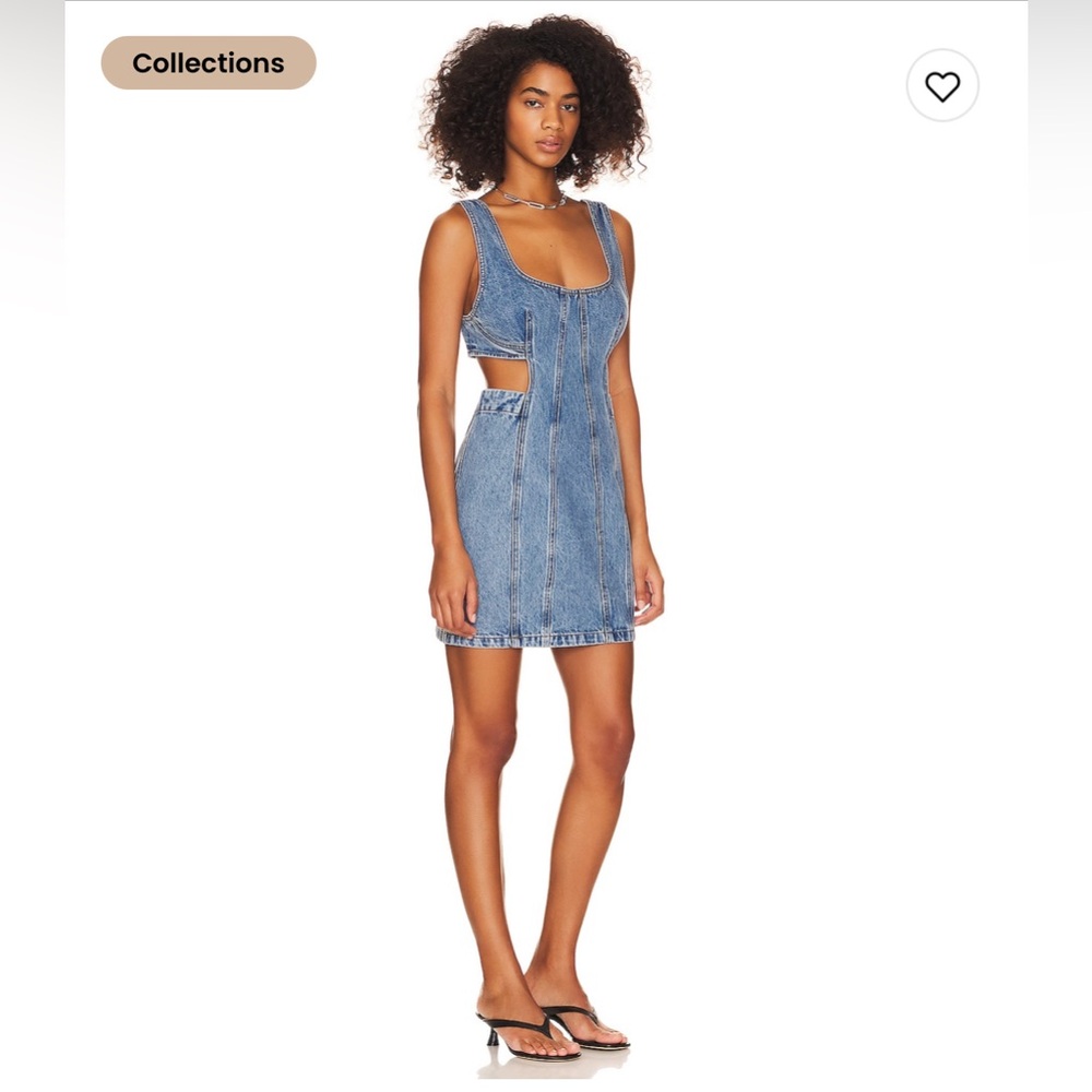 Vivi Cut Out Tank Dress in Faria